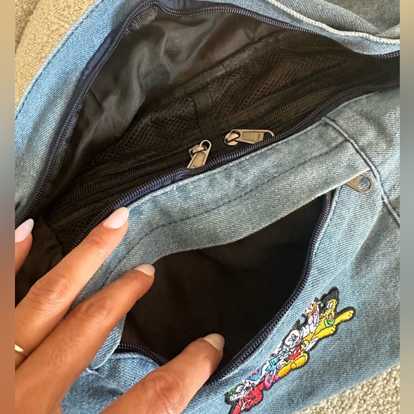 Denim Disney Oversized Fanny Bum Bag Chest Pack - Picture 10 of 10